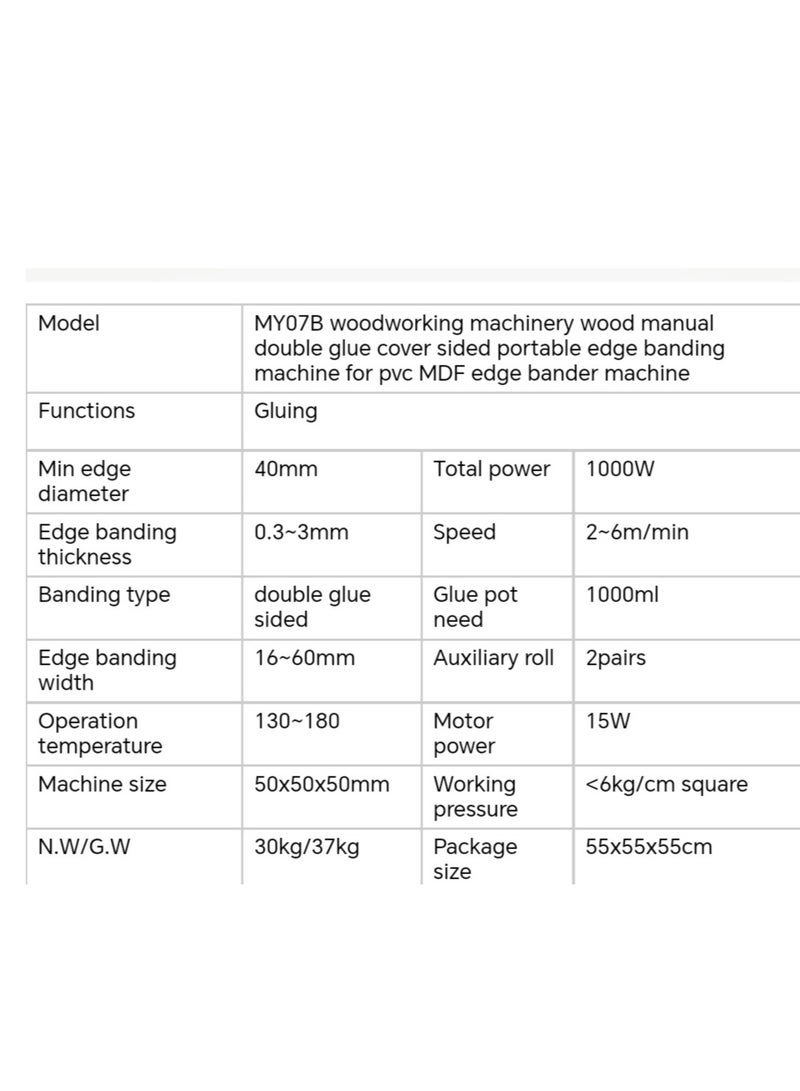 edge banding machine - Image 3