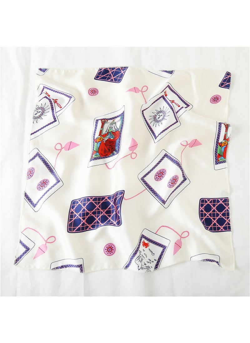 Generic - Korean Chic Silk Scarf Leopard Dot FX-40 - Image 1