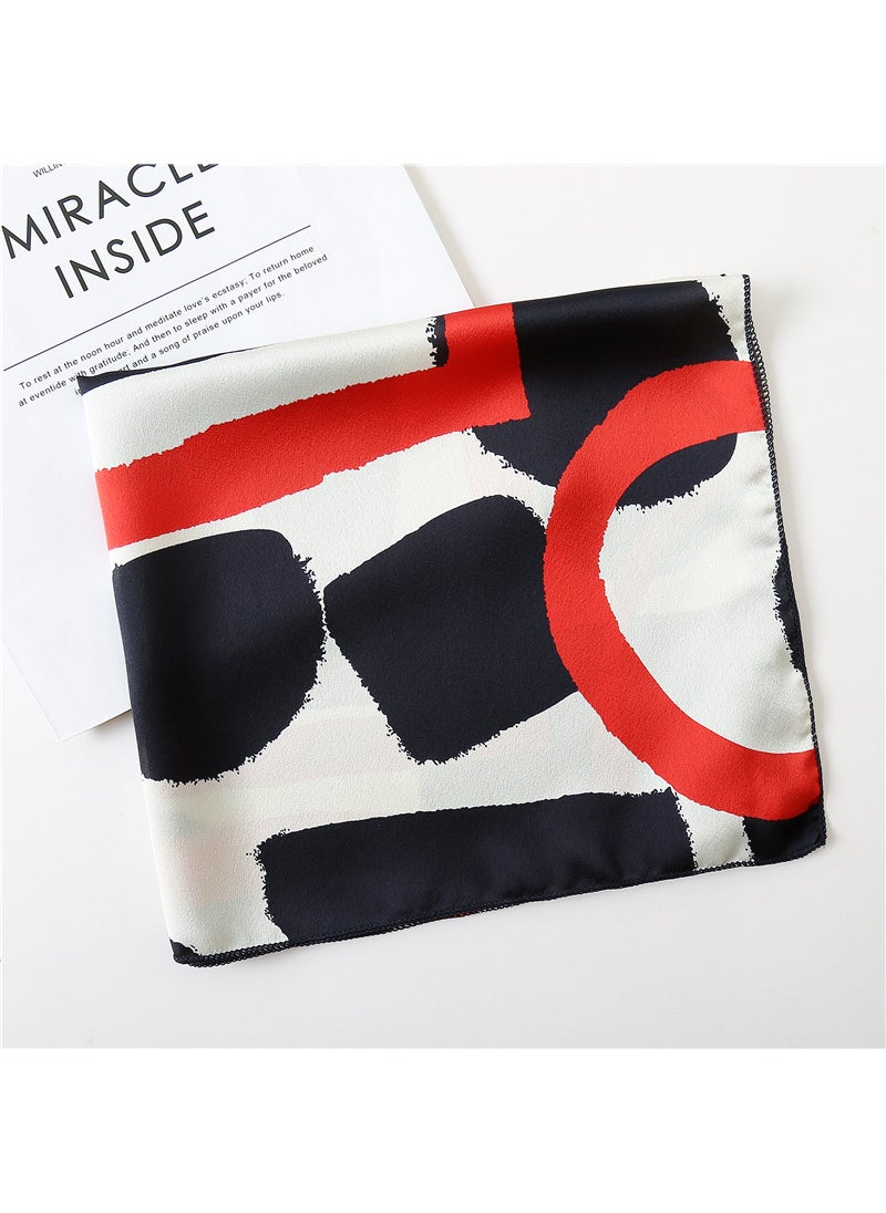 Generic - Korean Chic Silk Scarf Leopard Dot FX-40 - Image 1