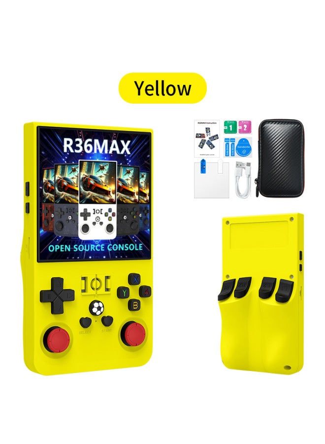 جهاز R36max الجديد مفتوح المصدر محمول بشاشة كبيرة 4.0 بوصة لعبة Gba R36pro مزدوجة عصا التحكم أركيد لعبة Psp - Image 1