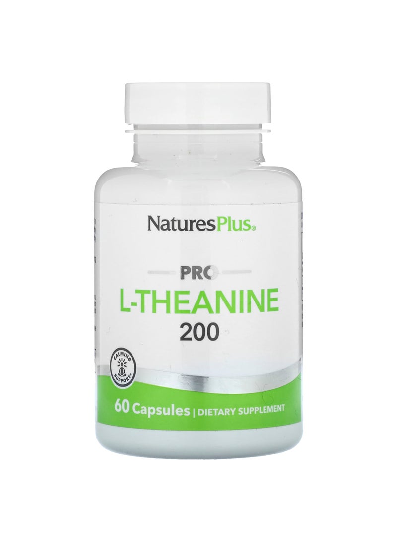 Pro L-Theanine 200, 60 Capsules (200 mg per Capsule)