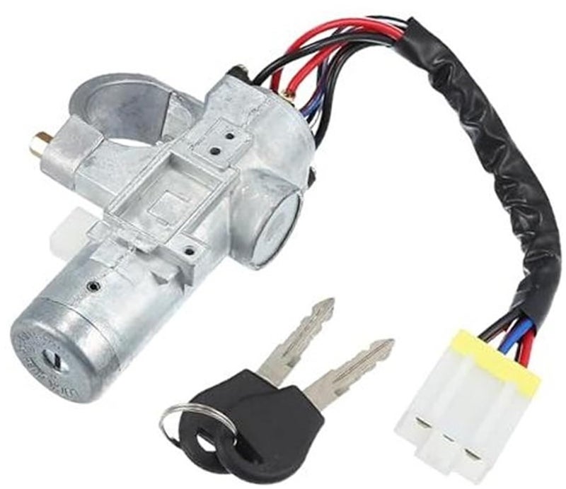 Yurefax Ignition Switch Cylinder Set for Nissan Hardbody - Image 1