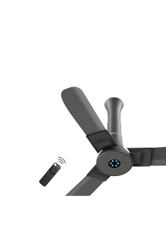 atomberg Studio+ 950mm BLDC Ceiling Fan with Remote Control | BEE 5-star Energy Efficient | New Blade Design | High Air Delivery | LED Speed Indicator | Low noise | 3 Year Warranty (Sand Grey) - Image 2
