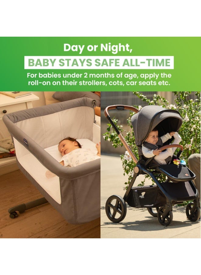 Chicco Anti-Mosquito Baby Fabric Roll-On with the natural protection of 12+ Hours, 1 Pack (8ml) - Image 5