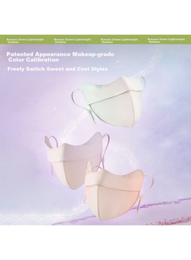 Beneunder Full Face Sun Protection Mask For Women, Uv-resistant Face Covering, Face Mask, Gray-purple Shaizhou Al335 - Image 2