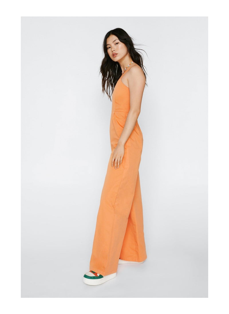 NASTY GAL - Wide Leg Tailored Jumpsuit - Image 1