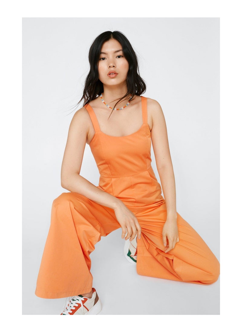 NASTY GAL - Wide Leg Tailored Jumpsuit - Image 1