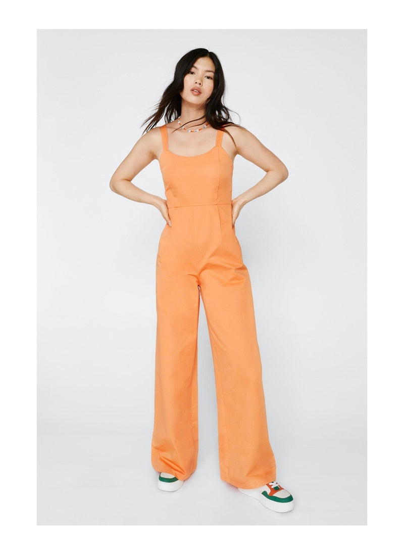 NASTY GAL - Wide Leg Tailored Jumpsuit - Image 1