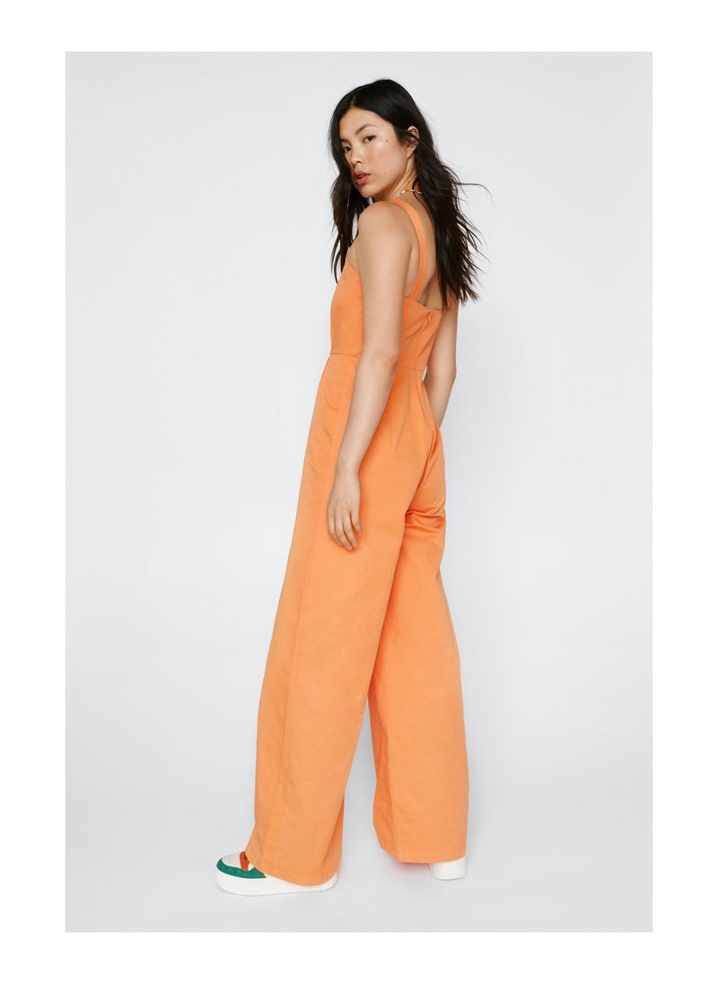 NASTY GAL - Wide Leg Tailored Jumpsuit - Image 1