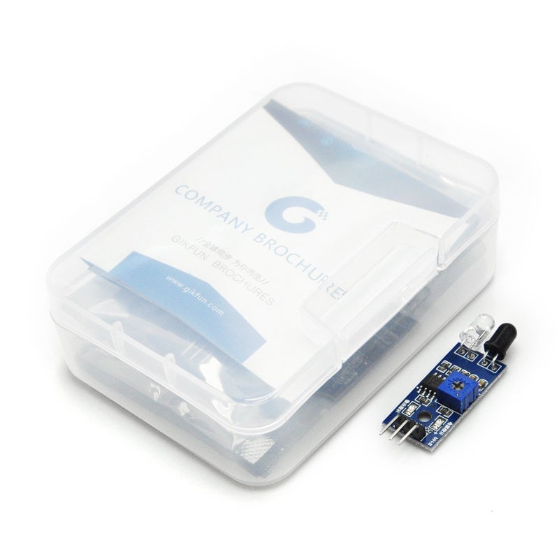 Gikfun Obstacle Avoidance IR Infrared Sensor Module Reflective Photoelectric Light Intensity DIY Kit for Arduino UNO (Pack of 5pcs) EK1254x5 - Image 5