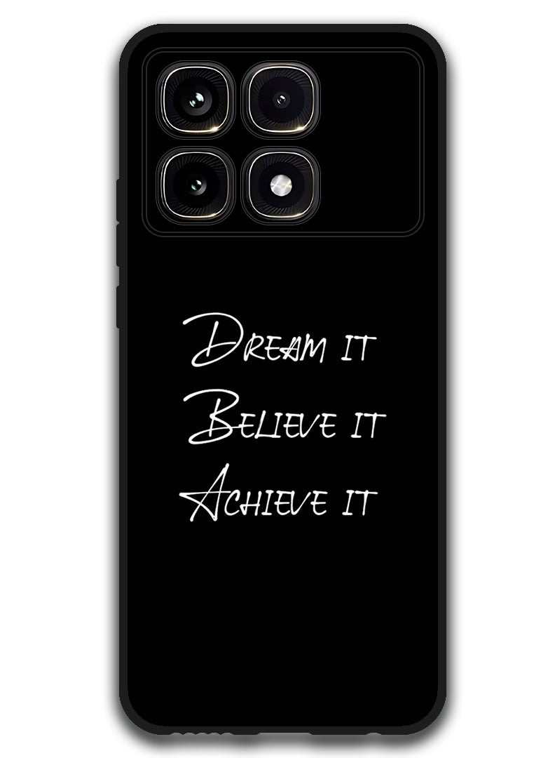 Theodor Protective Case Anti Scratch Shock Proof Bumper Cover For Xiaomi Redmi K70 Ultra Dream it - Image 1