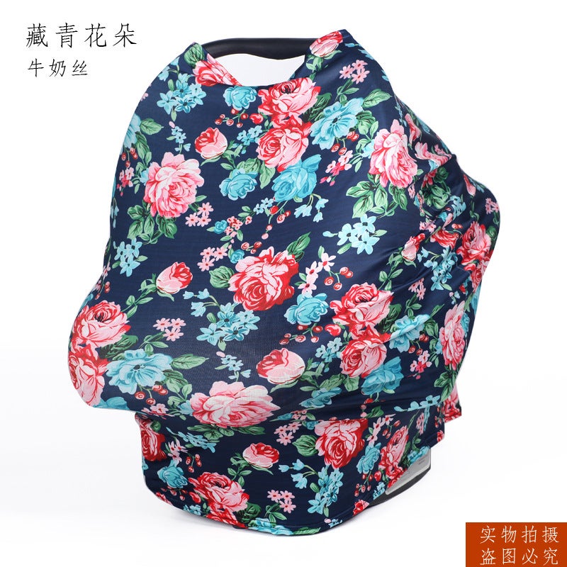 Wavy Milk Silk Milk Towel Nursing Towel Nursing Towel Nursing Cover - Image 1