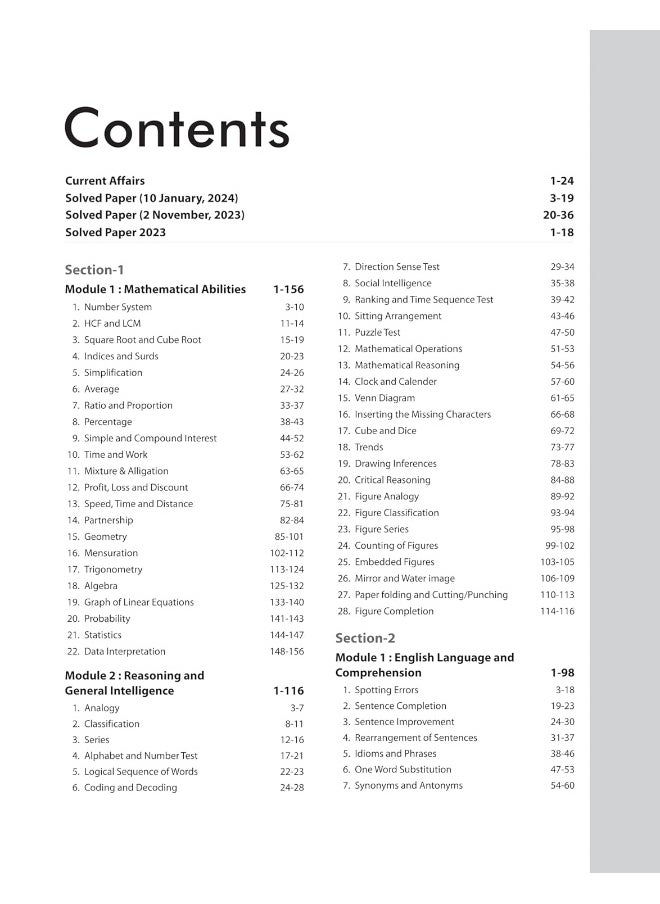 Arihant SSC CHSL (Combined Higher Secondary Level) Study Guide (10+2) Tier - II, LDC | DEO | JSA | Exam for 2024 (English)  - Image 3