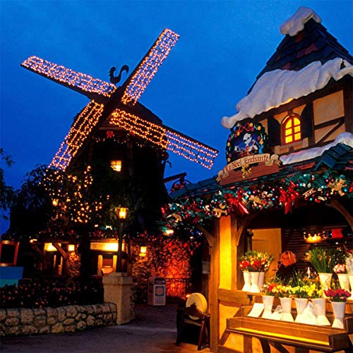 Epyz Solar String Light Outdoor Waterproof Solar Christmas Lights for Gardens, Wedding, Party, Homes, Christmas Tree, Curtains, Outdoors [ Pack of 1, Multicolour, 100LED ] - Image 3