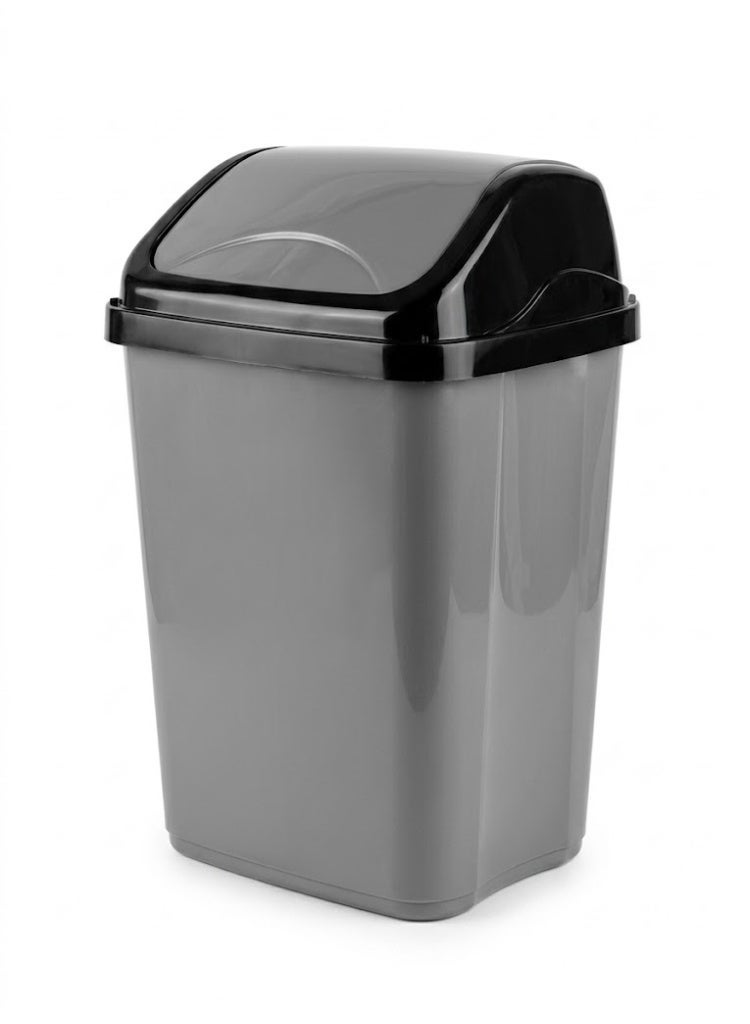 فافيلا باسكت بلاستيك بغطاء متحرك يعمل باللمس لسهولة الاستخدام اليوميةSwing Bin – كود701- سعة 20لترخامة قوية سهلة التنظيف - Image 5