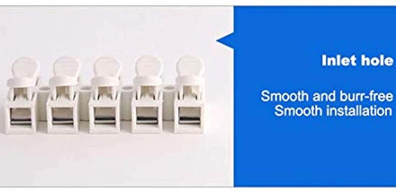 DIY Crafts CTDIYHI50236 CH3 Spring Wire Connector Quick Connector Terminal Block Electrical Cable Clamp Terminal Connector LED Strip Light - Image 3