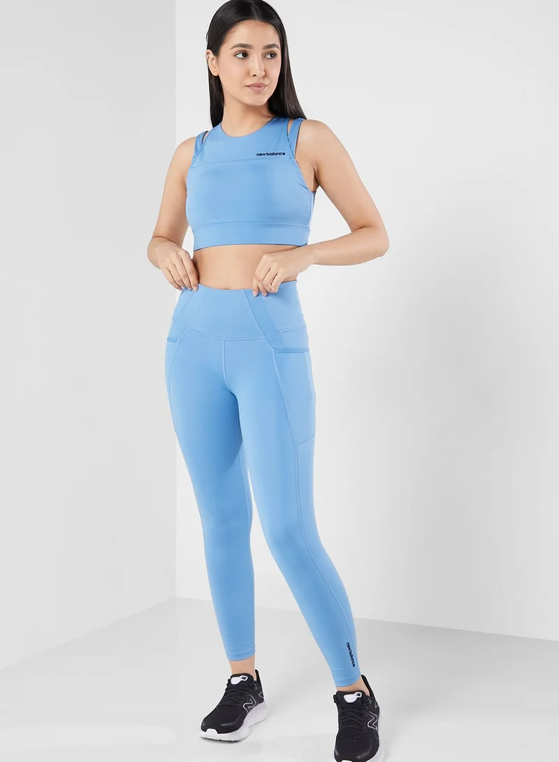 New Balance Shape Shield Cropped Bra