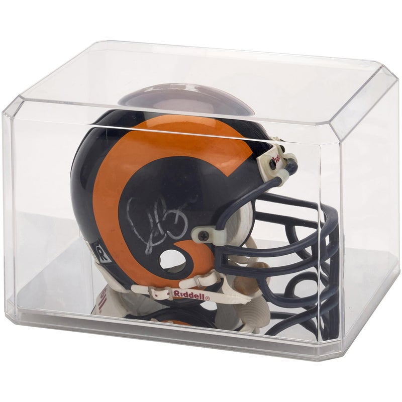 Generic Pioneer Plastics Clear Acrylic Mini Helmet Display Cases (Mirrored), 8" x 6" x 5"  - Image 2
