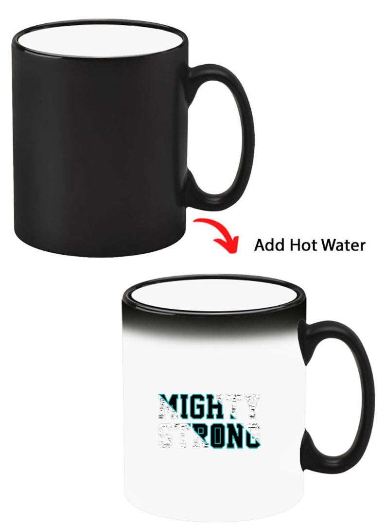 Theodor Color Changing Heat Sensitive Ceramic Mug, Image Revealed When HOT Liquid is Added! Mighty Strong - Image 1
