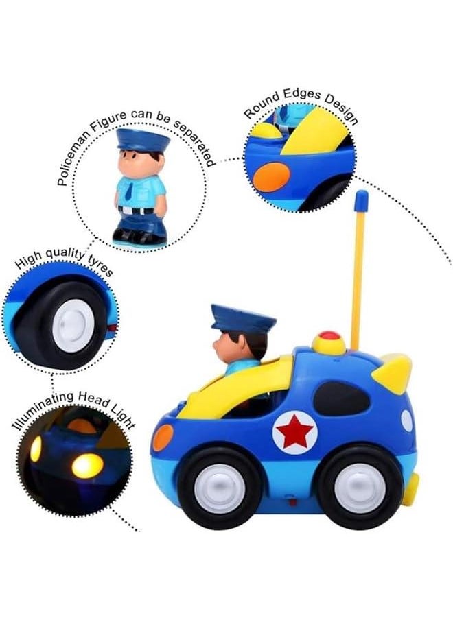 MIXDE Remote Control Car for Toddlers - Toys for 2-4 Year Old Boys & Girls -Toddler Toys for Boys & Girls Birthday Gifts (Blue)  - Image 3