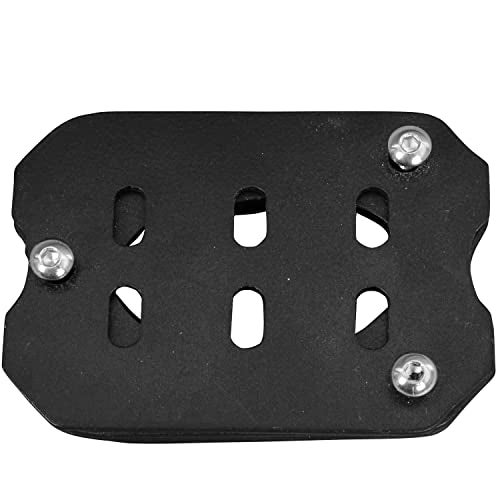 R.J.VON Metal Side Stand Extender Base for RE Meteor 350 (Black) - Image 5