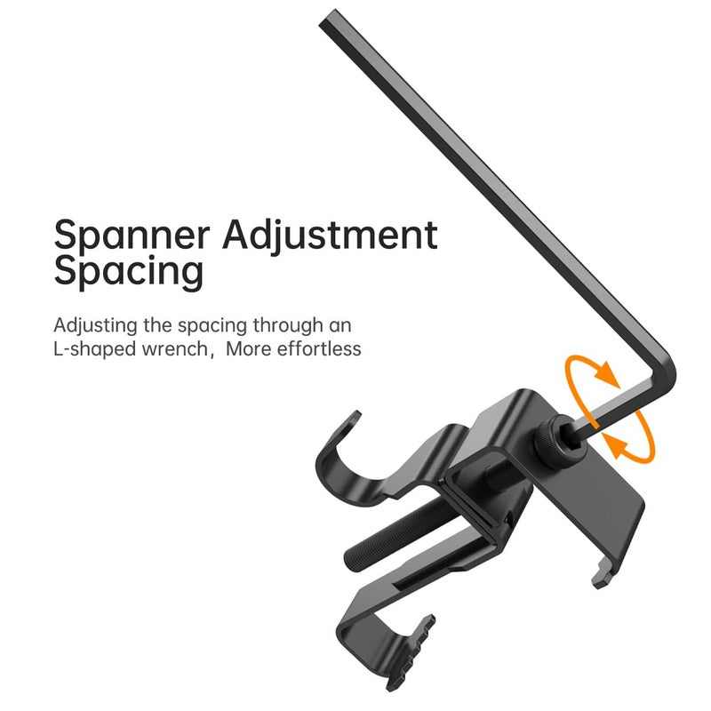 Elrswy Brick Hanger Brick Hooks Brick Clips For Hanging Pictures No Drill No Holes Stainless Steel Black 6 Pack - Image 4