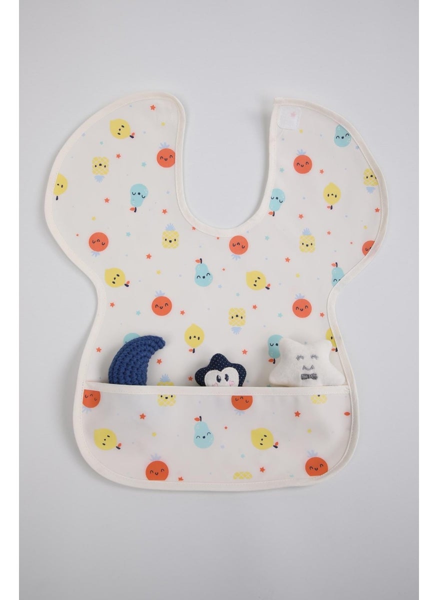 Baby Hola Pocketed Sleeveless Activity Bib 1000  - Image 2