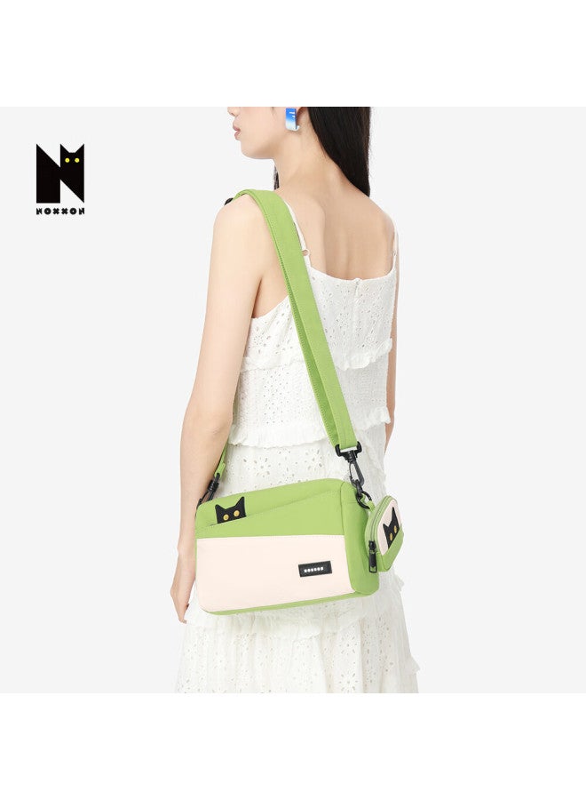 Noxxon Shoulder Bag Unique Design Canvas Bag Style Commuter Underarm Bag Casual Backpack Lightweight Crossbody Bag Autumn Winter - Image 1