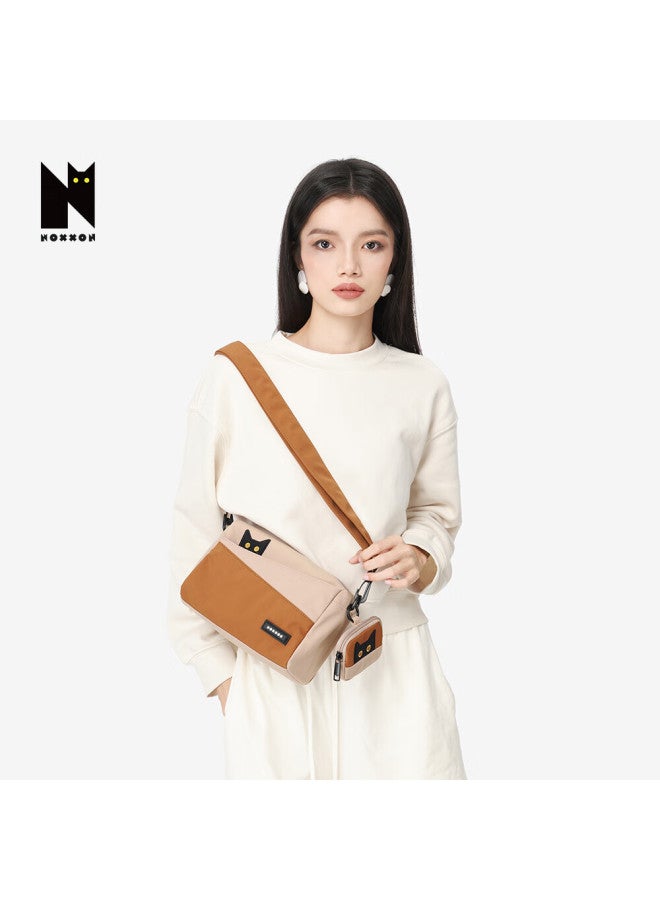 Noxxon Shoulder Bag Unique Design Canvas Bag Style Commuter Underarm Bag Casual Backpack Lightweight Crossbody Bag Autumn Winter - Image 5