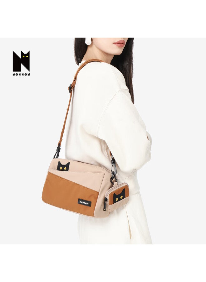 Noxxon Shoulder Bag Unique Design Canvas Bag Style Commuter Underarm Bag Casual Backpack Lightweight Crossbody Bag Autumn Winter - Image 4