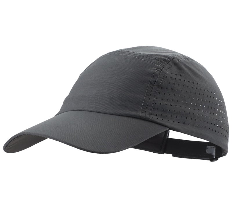 Connectyle Breathable Running Hat for Men Women Outdoor UPF 50+ Baseball Cap Lightweight Quick Dry Golf Hat Dark Grey - Image 1