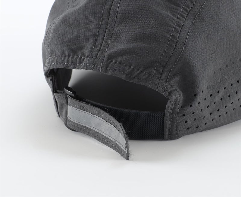 Connectyle Breathable Running Hat for Men Women Outdoor UPF 50+ Baseball Cap Lightweight Quick Dry Golf Hat Dark Grey - Image 4