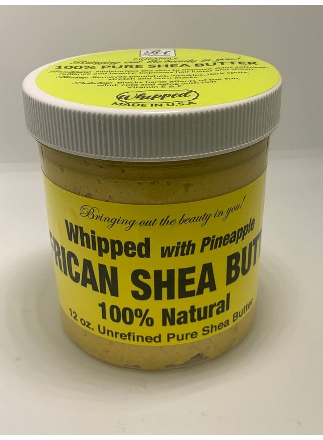 RA COSMETICS 100% African Shea Butter Whipped Pineapple - Image 2