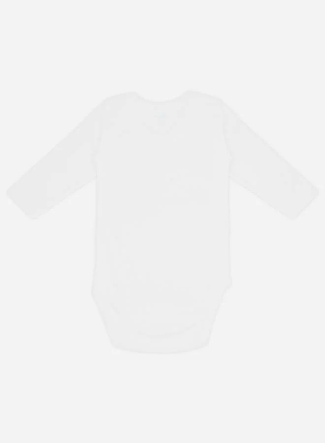 Babies Basic Pack of 6 - Solid Combed Cotton Long Sleeves Bodysuit
