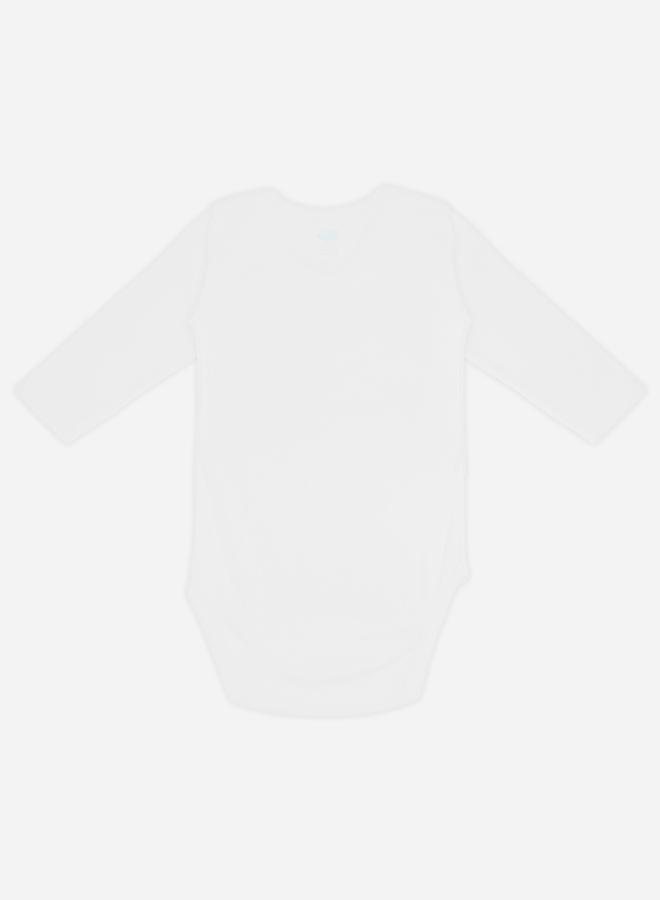 Babies Basic Pack of 6 - Solid Combed Cotton Long Sleeves Bodysuit - Image 3
