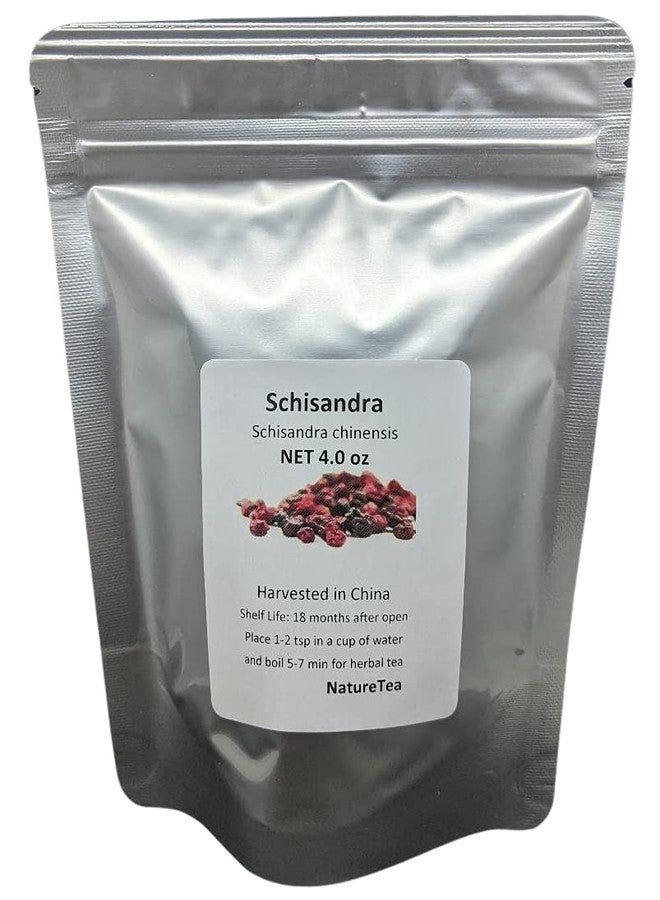 Nature Tea Schisandra Berry - New Crop Schisandra chinensis Dried Loose Berry from 100% Nature (2 oz) - Image 1
