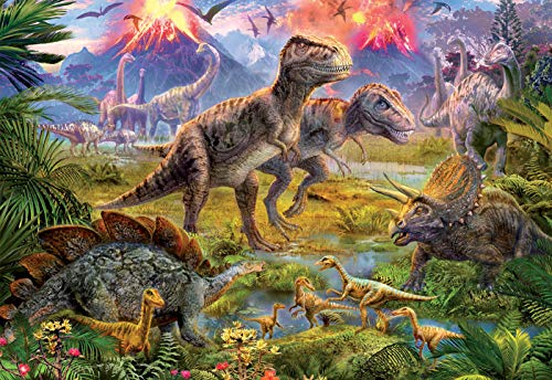 Educa Dinosaur Gathering Puzzle (500 Piece) - Image 2
