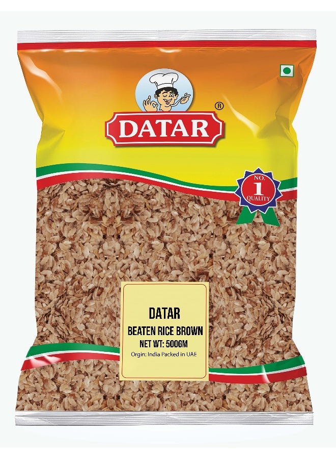 Beaten Rice Brown