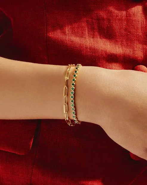 Missoma Layered Chain Bracelet