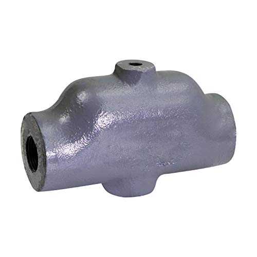 Midline Valve S1556 Boiler Air Scoop Valve for Hydronic Heating Applications 34 in FIP Connections Cast Iron black
