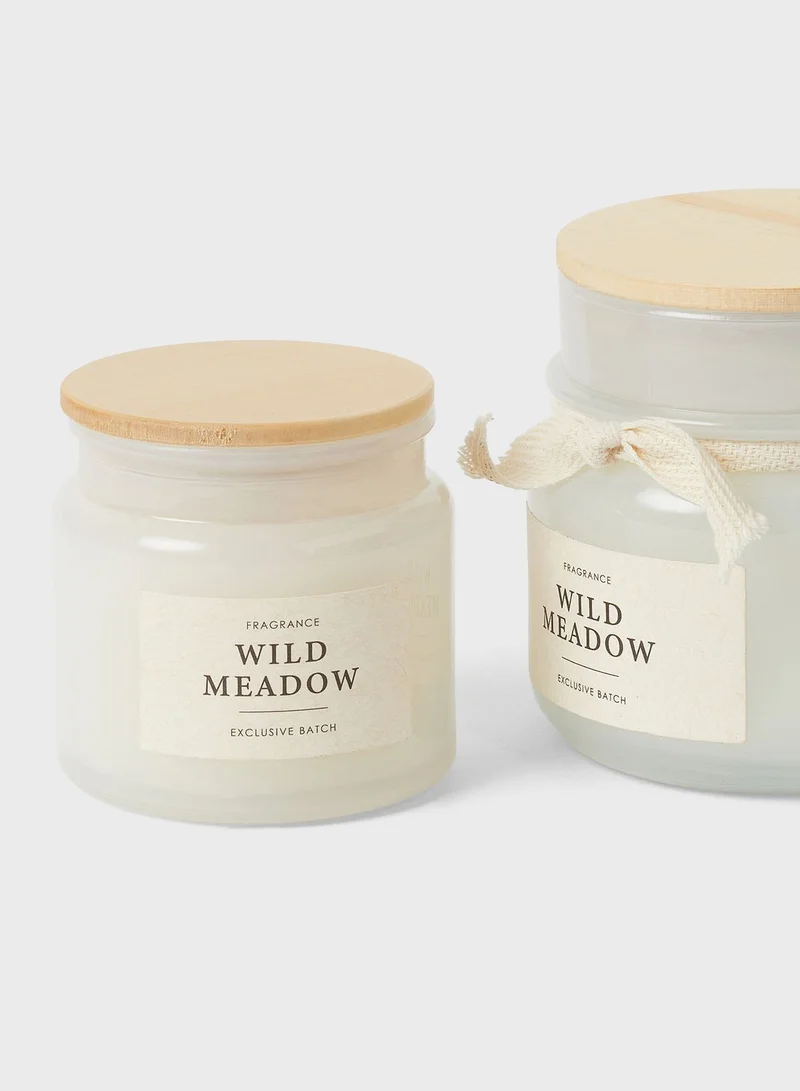 H&M Scented Candle In Glass Holder