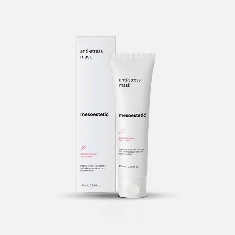 Mesoestetic Anti Stress Face Mask 100ml - Soothing and Anti-Redness Treatment for Sensitive Skin - Image 3
