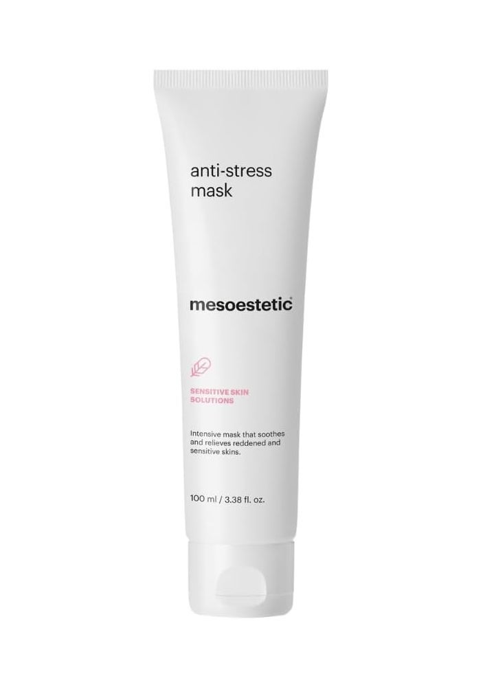Mesoestetic Anti Stress Face Mask 100ml - Soothing and Anti-Redness Treatment for Sensitive Skin - Image 1
