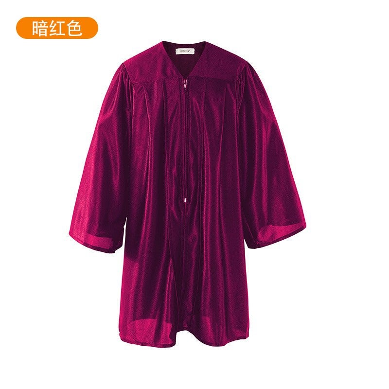 Jing Zhe Rui 2026 New Kids Graduation Gown Set with Cap - Kindergarten Elementary School Ceremony Dress, Knit Fabric, Unisex, Sizes 21-36 - Image 1