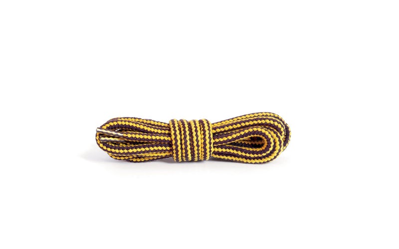 Kaps Patterned Laces, quality shoe laces for outdoor and casual footwear, made in Europe, 1 pair, many colors and lengths (150 cm - 60 inch - 7 to 10 eyelet pairs) - Image 1