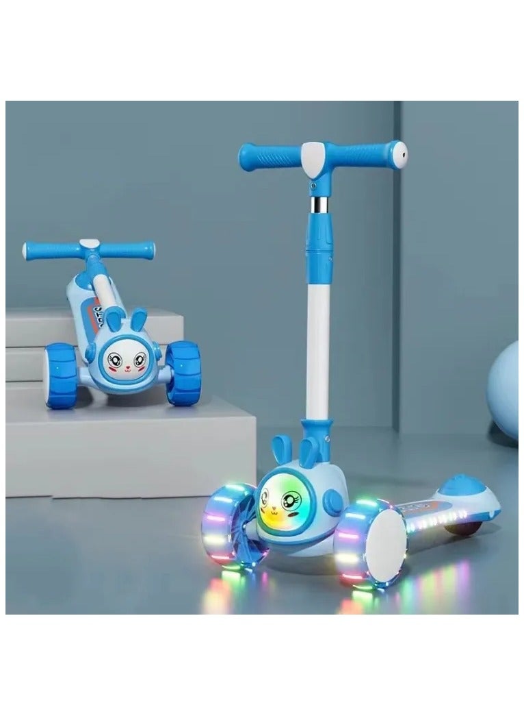 3-Wheel Light-Up Scooter with LAVA LED Technology Featuring Bright LED Lights on Stem, Deck, and Wheels  - Image 1