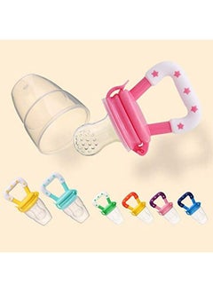 BabyGo Organic Baby'S Bpa Free Silicone Nipple Food Nibbler For Fruits (Multicolor)  - Image 4