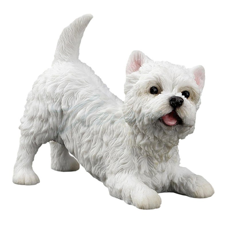 Veronese Design West Highland White Terrier Dog Sculpture