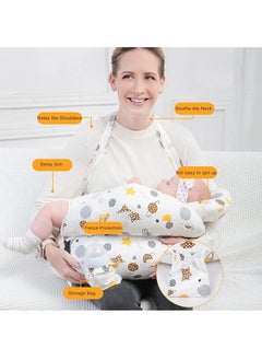 Beauenty Multipurpose Feeding Pillow Bed U-shape Pillow and Baby Lounger for Newborn (0-12 months)  - Image 2