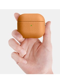 JDK AirPods Case Protective Liquid Silicone Skin Cover Case Compatible With Apple AirPods Pro 2 Orange  - Image 4